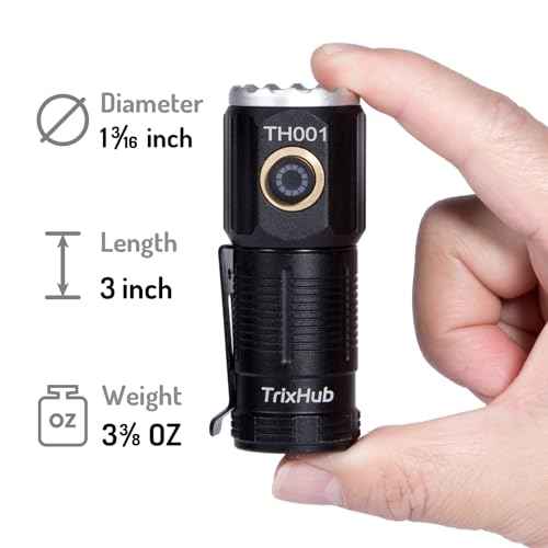 Small Rechargeable Flashlight 2-Pack, High Lumens Super Bright USB-C Charge LED Compact Powerful Mini Pocket Clip-on Flash Light Torch for Home Outage Camping Hiking EDC Tactical Waterproof