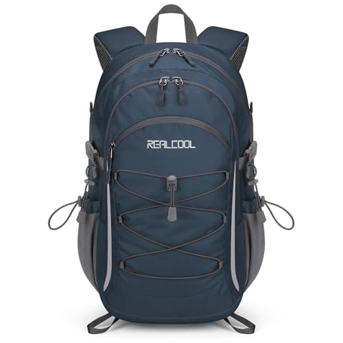 RealCool 20L Lightweight Hiking Backpack Small Travel Daypack - Blue