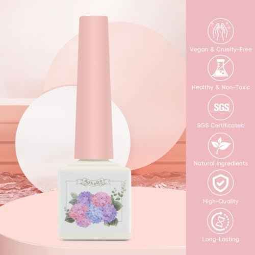 ADHERE Hard Candy Series - Cat Eye Gel Nail Polish Kit ? Magnetic Cat Eye Nail Polish Gel para u?as Glitter Shining Nail Gel Polish Soak Off UV Magnetic Gel Nail Varnish, Brown