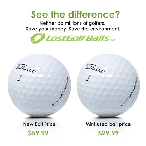 LostGolfBalls - Titleist Pro V1 2025 4th of July Pristine Quality Used Golf Balls - 12 Pack