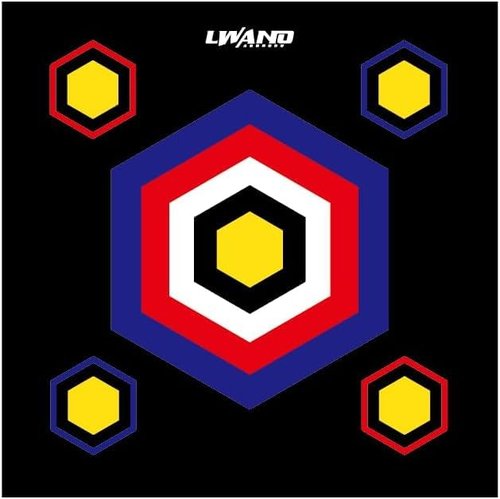 LWANO 20'' Archery Targets High-Density EVA Foam Bow Targets for Recurve & Compound Bow Backyard Outdoor Practice Bow & Arrow Training Shooting