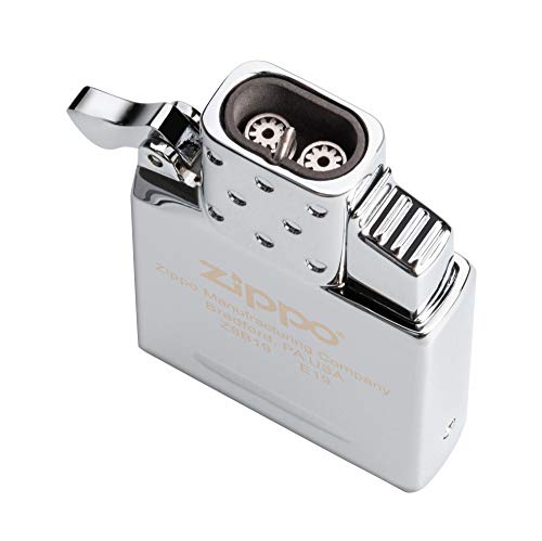 Zippo Butane Insert Gift Set - Double Torch, Refillable, Fits All Classic Cases