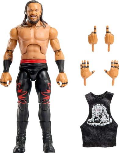 6-Inch WWE Action Figure with Accessories, Series 118 - Jacob Fatu Collectible