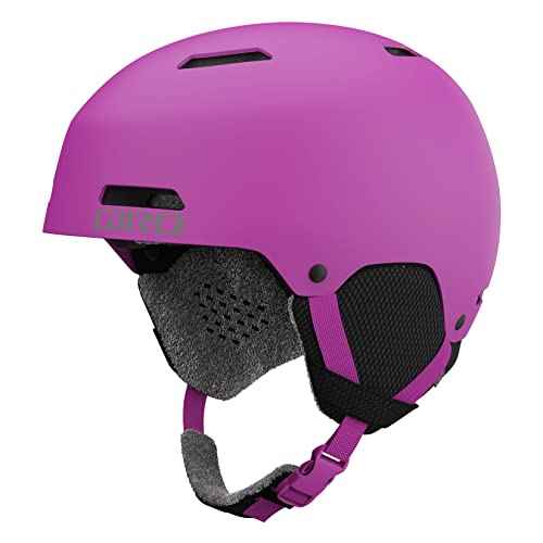 Giro Crue Kids Snow Helmet - Matte Berry - Size M (55.5-59cm)