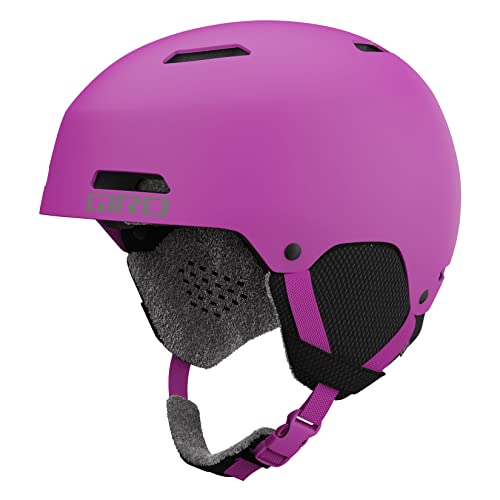 Giro Crue Kids Snow Helmet - Matte Berry - Size XS (48.5-52cm)