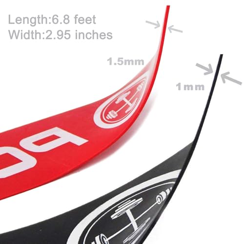 Red High Resistance Muscle Floss Bands for Mobility & Recovery - Power Guidance