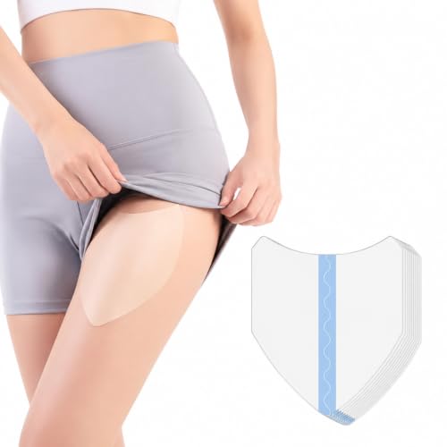 20 Pcs Waterproof Anti Chafing Skin Tape for Thighs & Legs Discreet & Reusable