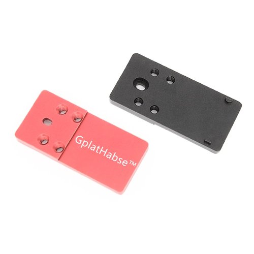 GplatHabse Metal MOA Red Dot Mount Plate for Taurus G2C, G2S, PT111, PT140, PT709, TX22, Original G3 9mm (not Fit New G3),fit ADE Docter Frenzy Frenzy 1x17x24 MAG Burris Fastfire