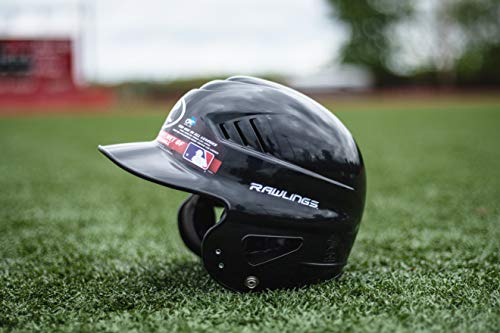 Youth Baseball Helmet - Coolflo Black with Ventilation - OSFM