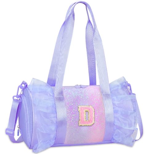 Kids Dance Bag with Monogram - Lightweight Water-Resistant School Backpack for Girls 3-6 Years
