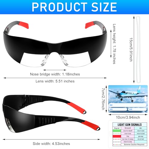 Flight Training Goggles IFR Flight Glasses Aviation Practice Equipment