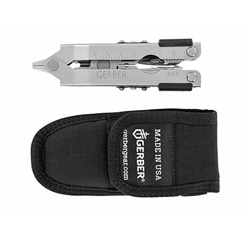 Gerber Gear MP600 Pro Scout Multi-Plier - Multitool with 15 Tools, Including Needlenose Pliers - Premium Multipurpose Tool - Made in USA