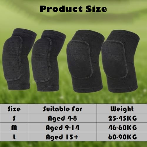 Kids Small Volleyball Knee & Elbow Pad Set - Youth Sports Protection