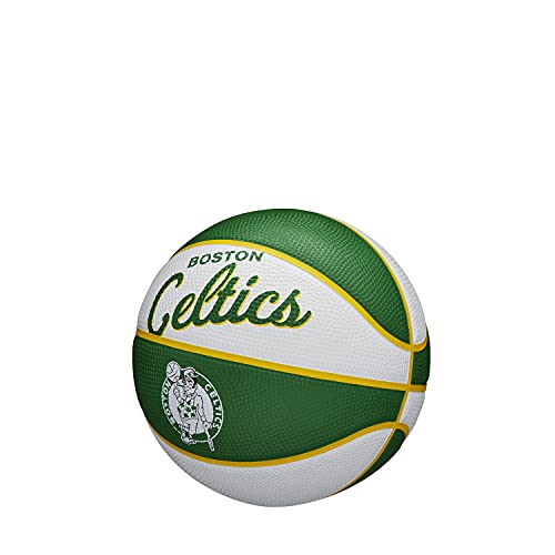 Wilson NBA Retro Mini Basketball - Boston Celtics 3 Inch Mini