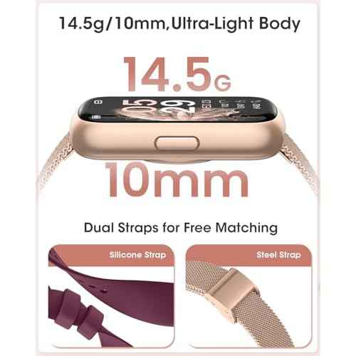 Fitness Watches for Women, Fitness Tracker with Heart Rate/SpO2 Monitor, Smart Watches for Women with Sleep/Step Tracker, 20+ Sport Modes Activity Tracker, Android Smart Watch for Phones