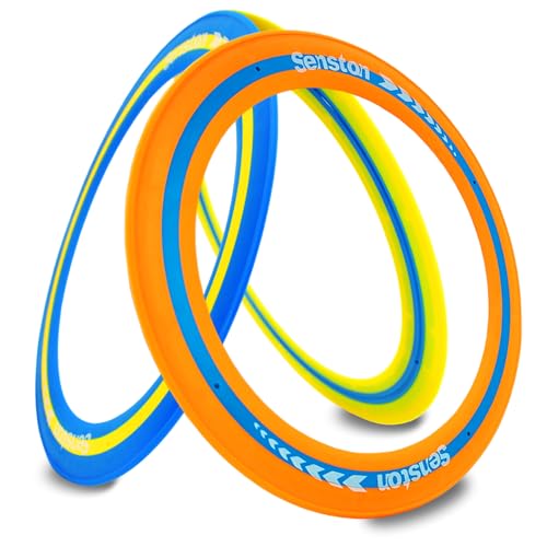 11 Inch Soft Flying Discs 3 Pack for Outdoor Play Backyard Pool Family Fun