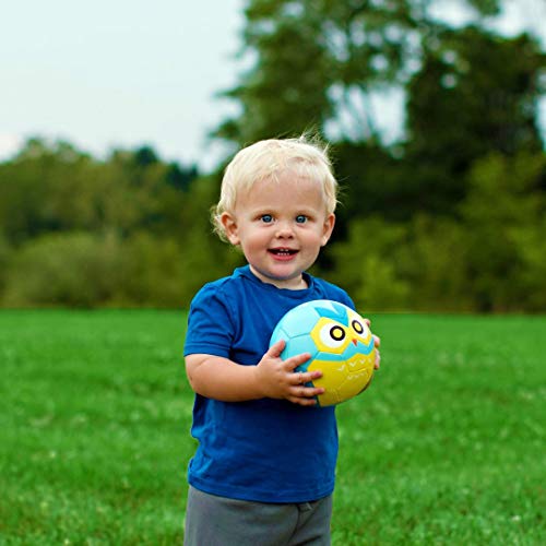 Daball Kid and Toddler Soccer Ball Size 1 & 3 with Pump & Gift Box - Happy Zebra