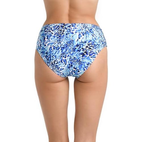 La Blanca Women's Mid Waist Sash Band Swimsuit Bottom