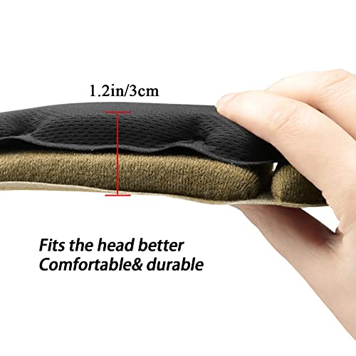 Tactical Helmet Pads - Khaki Universal Replacement Foam Inserts for ACH, MICH Helmets