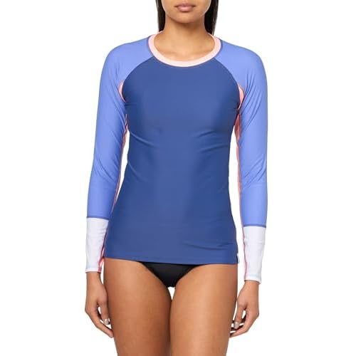 Body Glove Women's Standard Sleek Long Sleeve Rashguard with UPF 50
