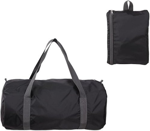 Duffel Bag 20 Inches Foldable Gym Bag for Men Women Duffle Bag Lightweight with Inner Pocket for Travel Sports(Black)