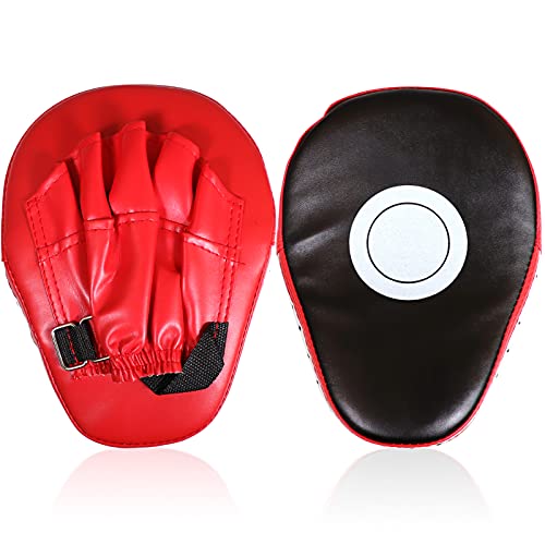 3-in-1 Boxing Training Set with Punching Mitts Kick Pad and Target Paddle - Adjustable Fitness Gear