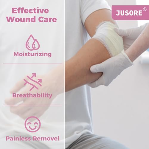 Xeroform Petrolatum Dressing 4x4 Inches - Pack of 7, Non-Stick Gauze Pads for Wound Care