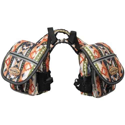 Weaver Leather Trail Gear Pommel Bag 15501, Trek West Pattern
