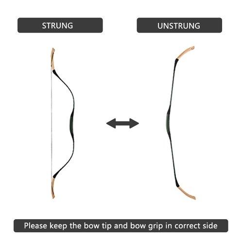 AF Archery Turkish Recurve Bow, 53" Traditional Horse Bow, Mounted Archery and Precision Shooting,Suitable for Entry Into Adults Youth Beginners Enthusiasts and Hunting, 30lbs