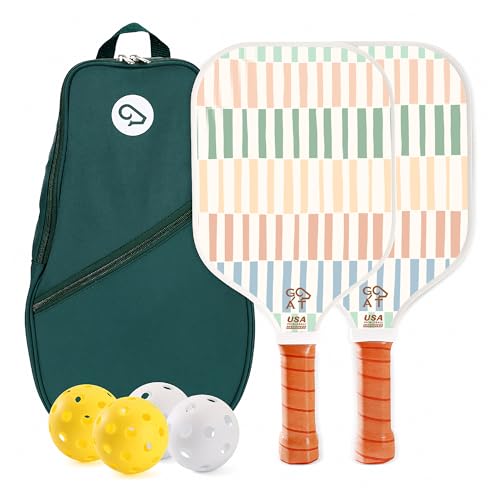Pastel Dream Pickleball Paddle Set of 2 - USAPA Approved, Fiberglass & Honeycomb Core
