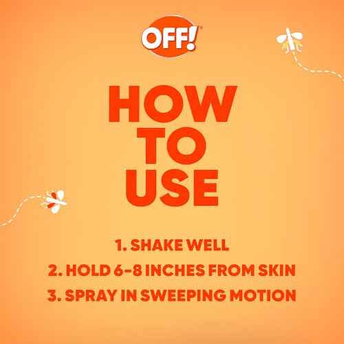 OFF! Family Care Insect & Mosquito Repellent, Bug Spray Containing 15% DEET, Protects Against Mosquitoes, 4 Oz, 2 Count
