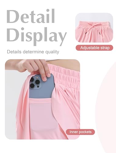 Girls Butterfly Shorts 2-3 Pack with Pockets & Liner - Black, White, Pink, 10-11 Years