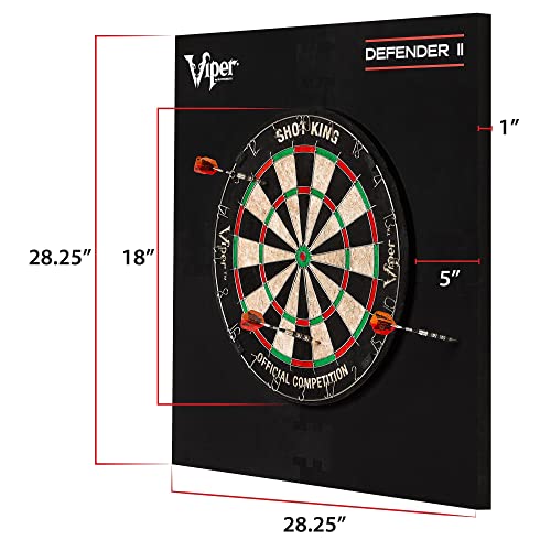 Backboard Surround for Dartboard Protection - Fits All 17.75 and 18 Inch Dartboards - Wall Guard