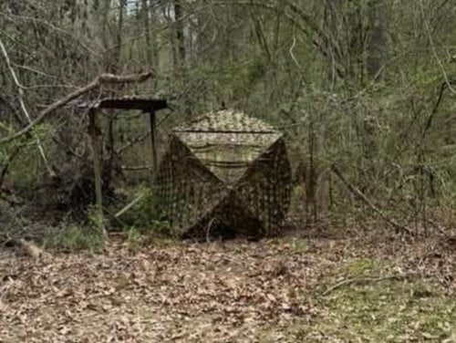 Ghilliemonster Leafy Pop-Up Hunting Blind