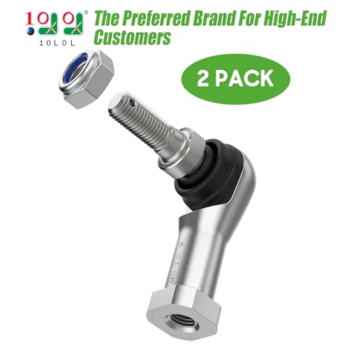 10L0L Ball Joint Tie Rod End Kit for Club Car Precedent 2004+ and Tempo 2018+