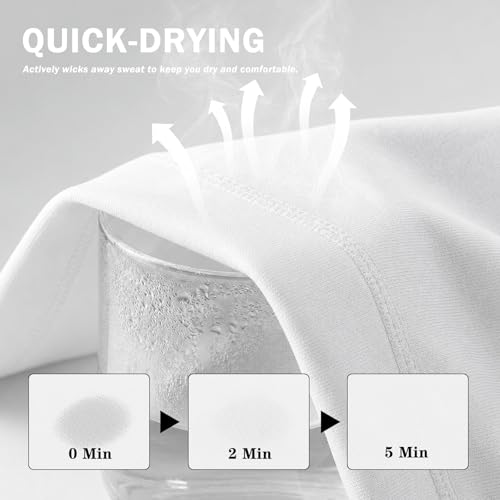 Men's Compression Pants Athletic Tight Leggings Base Layer for Running Workout Yoga White Medium