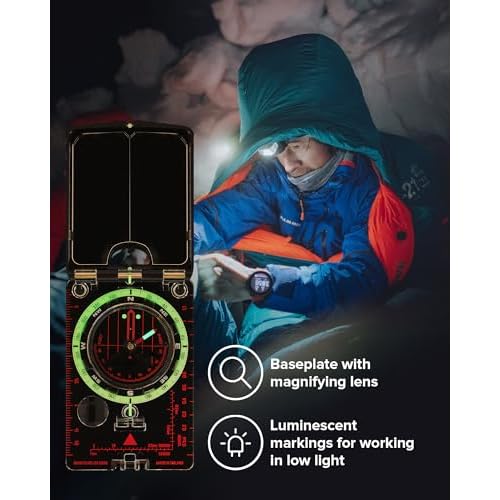 SUUNTO MC-2 Compass: Top-of-The-line Compass for Professionals & serious Hikers