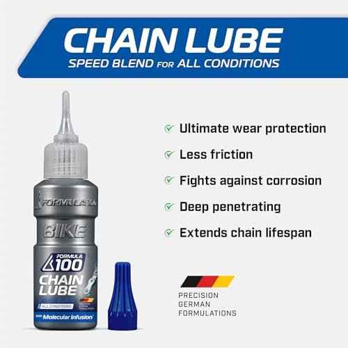 All Conditions Bike Chain Lube ? All-Weather Lubricant for Bicycles & Electric Bikes ? Protects Against Wear, Reduces Friction, Fights Corrosion ? 50ml (1.69 oz)