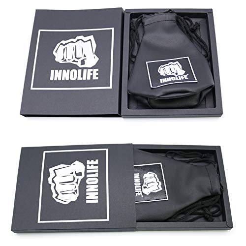 INNOLIFE Black Boxing Slip Bag for Reflex Training - No Filler