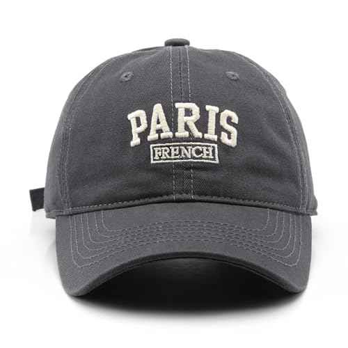 Paris Hat Unisex Baseball Cap Soft Sun Hat Adjustable Trucker Cap