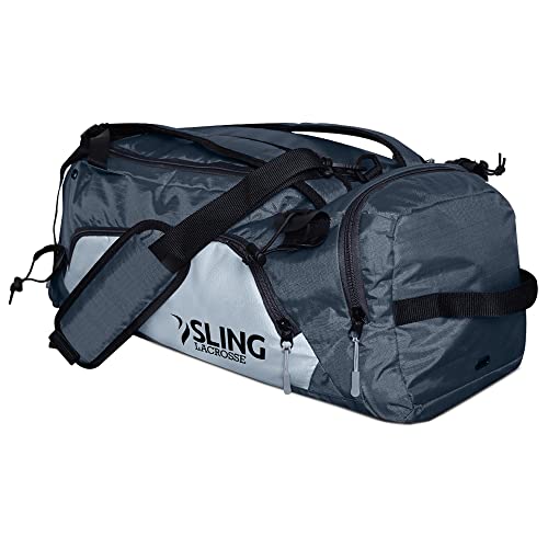 Lacrosse Bag Hybrid 3.0 Duffel Backpack Holds 2 Sticks 40L Capacity
