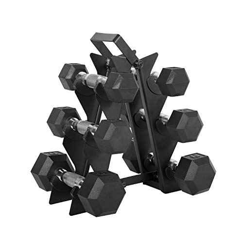 CAP Barbell Coated Hex Dumbbell Set