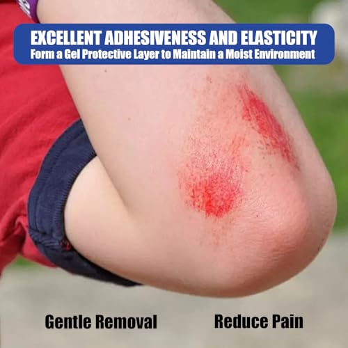 Hydrocolloid Bandages 2x2 Inches - Waterproof Self-Adhesive Wound Dressings, 10 Packs (Variation: 2IN*2IN-10 PCS)