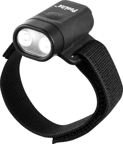 Ironwear Poolite 8075 LED Hands-Free Dog Walking & Running Light - Black Variation