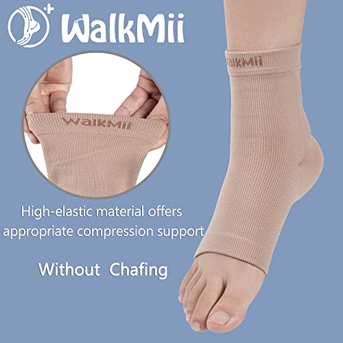 Achilles Tendon Protector Compression Sleeve - S/M Pair, Support for Bursitis & Tendonitis