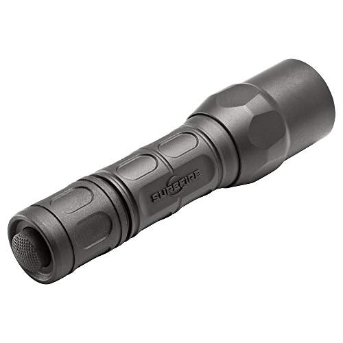 SureFire G2X Pro 600 Lumen Tactical EDC Flashlight Bundle with 2 Extra CR123A Batteries and Lightjunction Battery Case (Black)