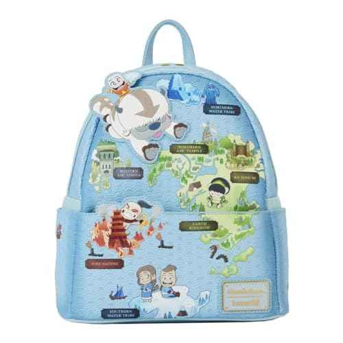 Nickelodeon Avatar: The Last Airbender Map Mini Backpack by Loungelfy Standard