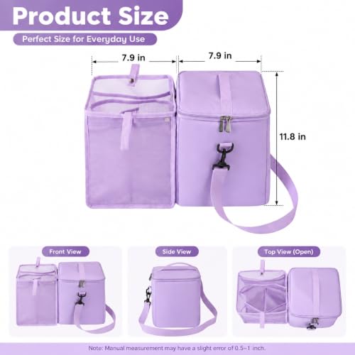 KesoftJa 2-in-1 Cooling Organizer Liner for Bogg Bag Accessories - Black