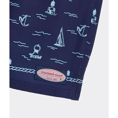 vineyard vines Boys Printed Chappy Swim Trunks