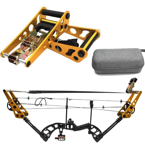 Portable Archery Bow Press Tool Kit for Compound Bows - Open Tool Accessories with Case